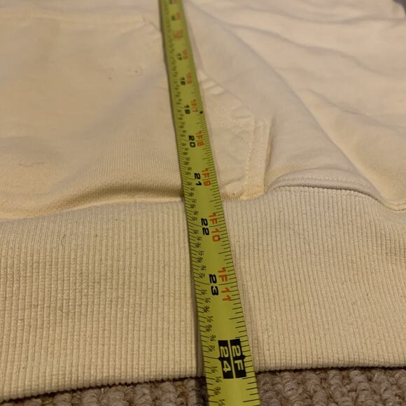 PARKE Embroidered Butter Yellow Sweatpants Joggers Hoodie Size 2XL Lot 2 - Picture 14 of 15